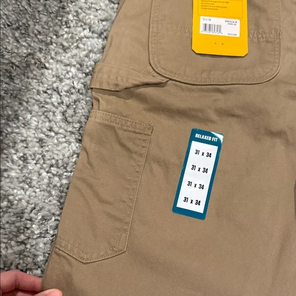 Carhartt Men's Khaki work pants - Picture 4 of 7